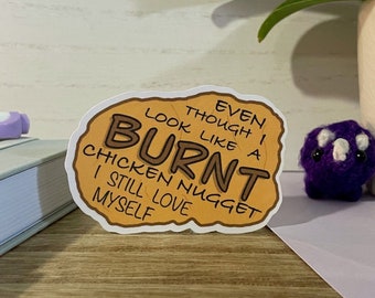 Burnt Chicken Nugget Vine Sticker