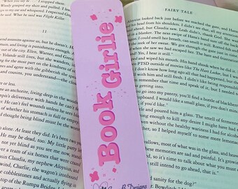 Book Girlie Bookmark