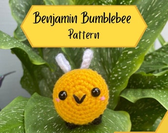 Benjamin Bumblebee Häkelanleitung (englisches PDF-Muster)