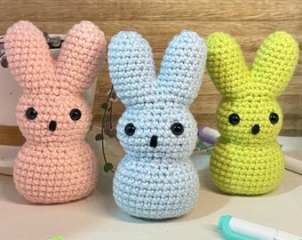 Millie the Marshmallow Bunny Crochet Easter Plush