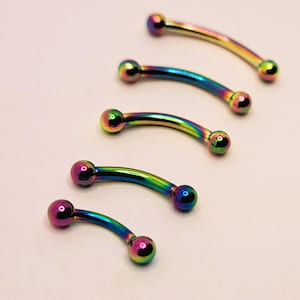 Rainbow body jewelry best sale