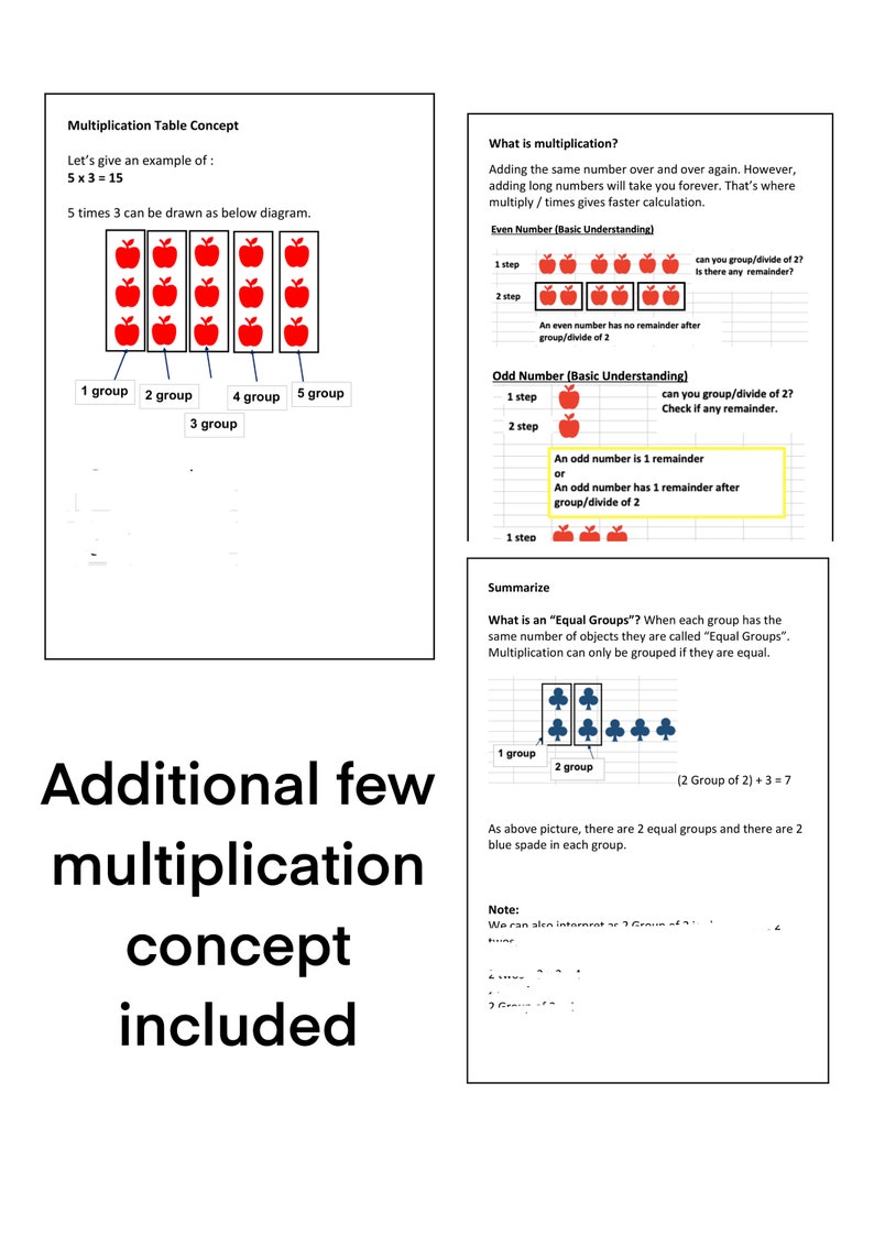 Multiplication Table 1x to 10x / Fun Multiplicatin Table Practice Sheet ...