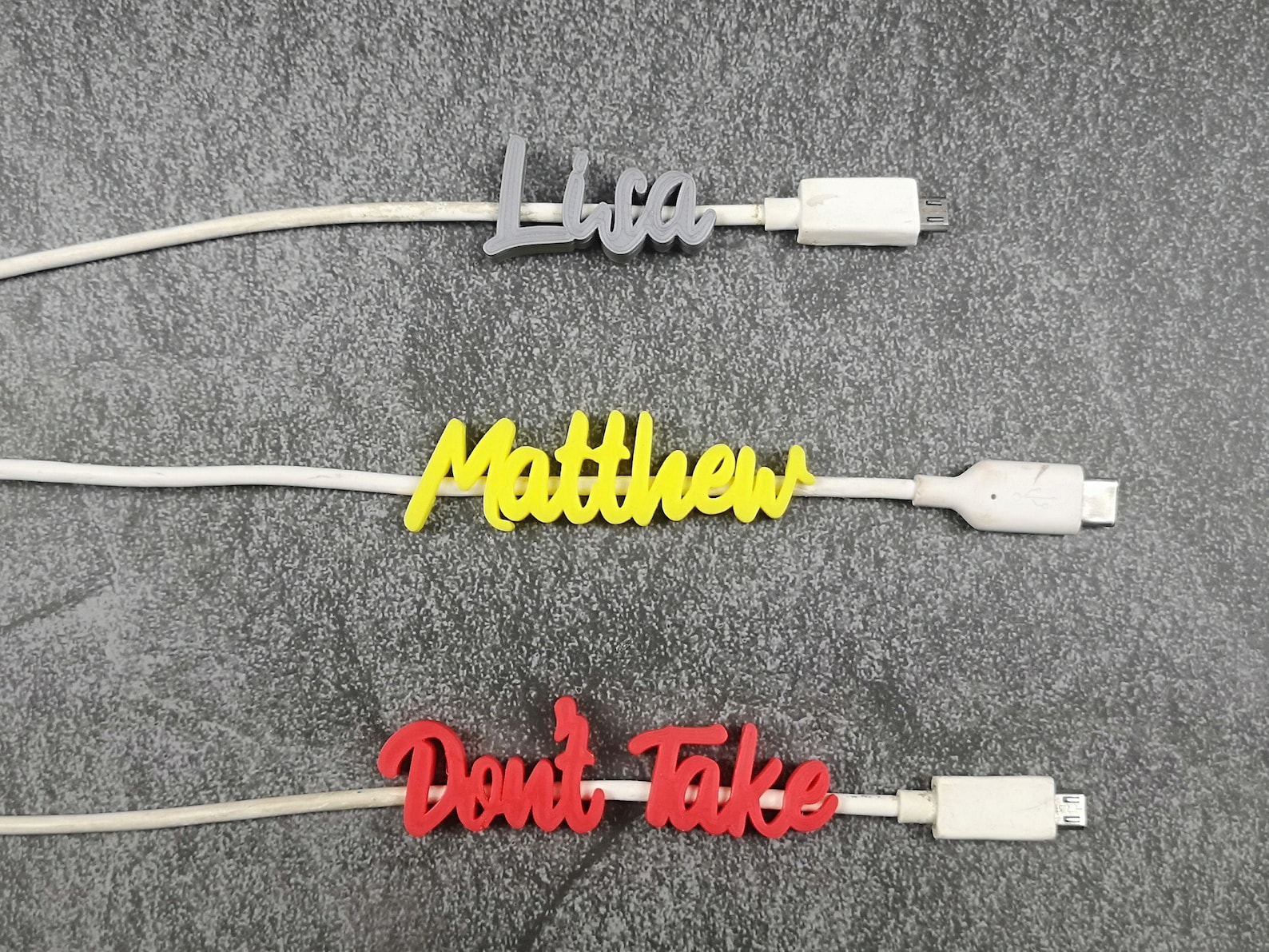 Personalized Cable Name Tag Cord Tag Charger Name Goody Etsy