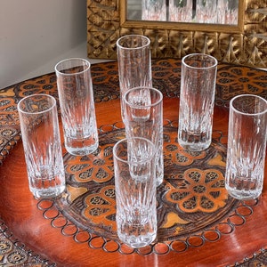 Set of 7 shots / liqueur glasses Cristal Saint-Louis model Deauville image 2