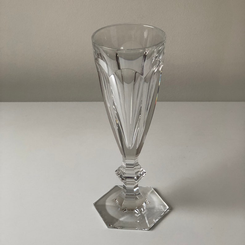 Lot De 6 Flûtes à Champagne Cristal Baccarat Modèle Harcourt Etsy UK