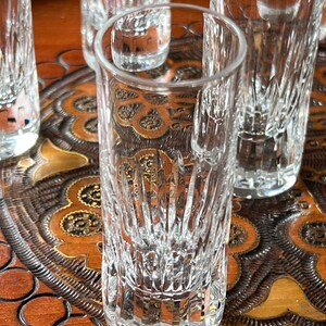 Set of 7 shots / liqueur glasses Cristal Saint-Louis model Deauville image 6