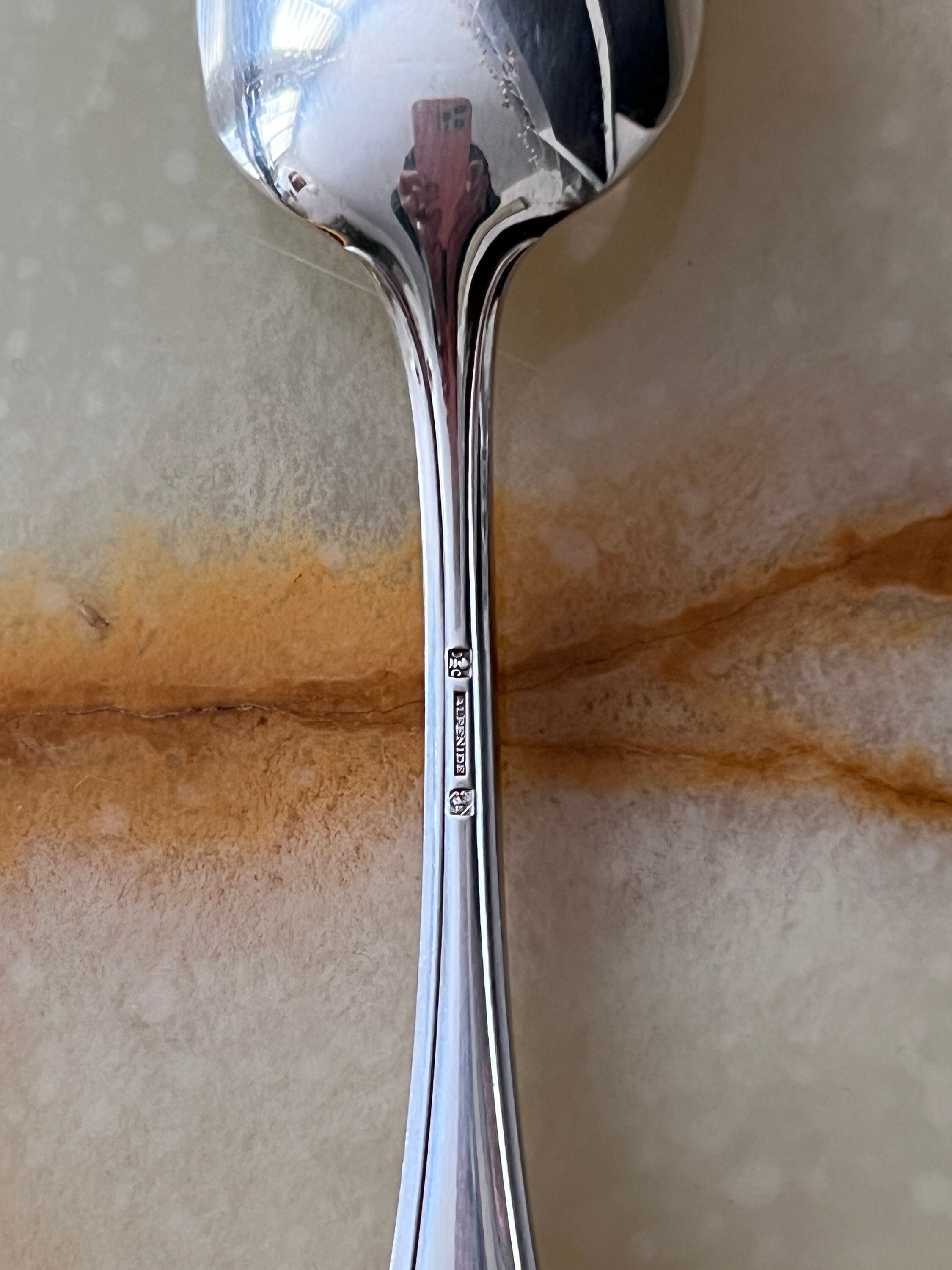 クリストフル/アルフェニド ポンパドール モデル シルバー メタル