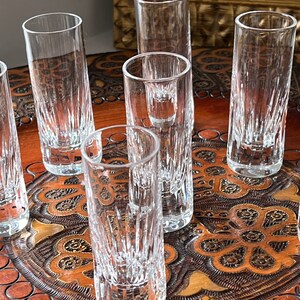 Set of 7 shots / liqueur glasses Cristal Saint-Louis model Deauville image 4