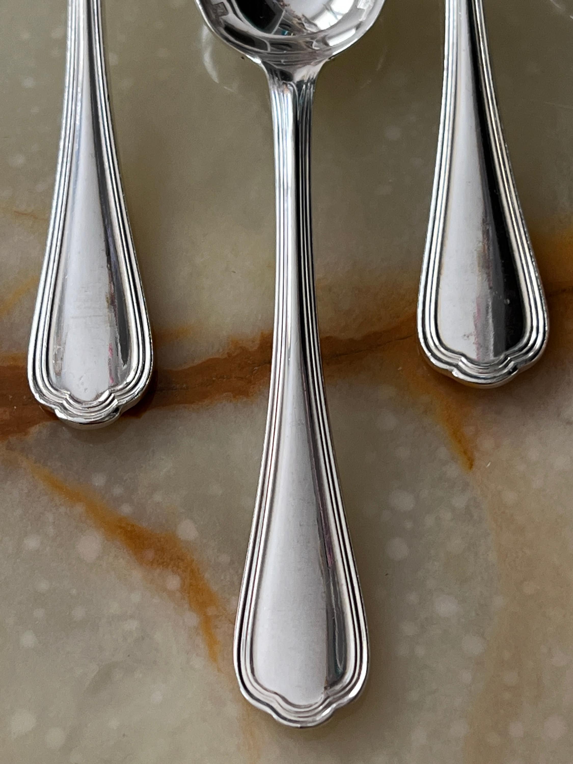 2 Dessous De Verre Christofle Modèle Contours - Métal Argenté, Made In France