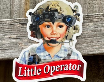 Little Operator Sticker