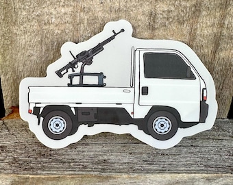 Kei Truck Tactical Sticker