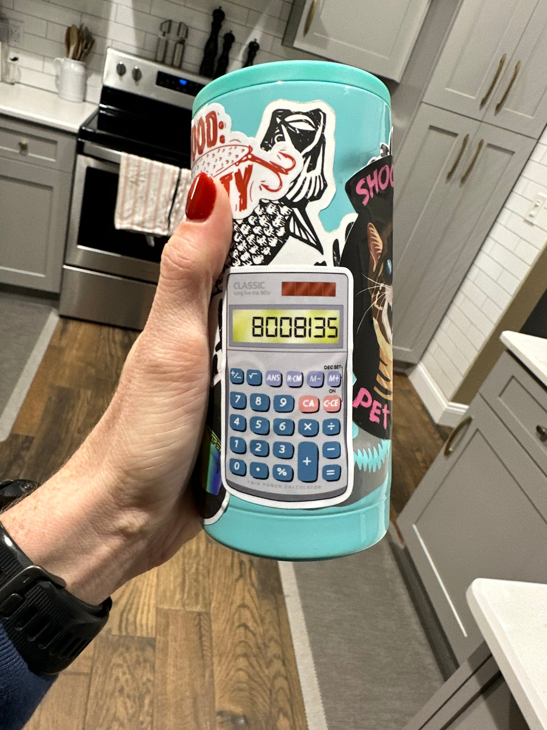 8008135 Calculator Sticker - Etsy
