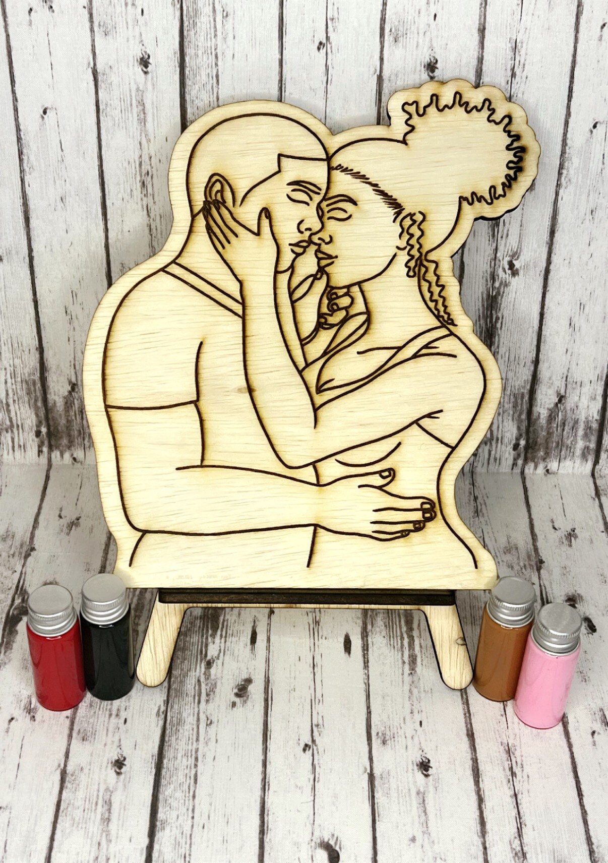 Wood Painting Kit Painting Kit Etsy