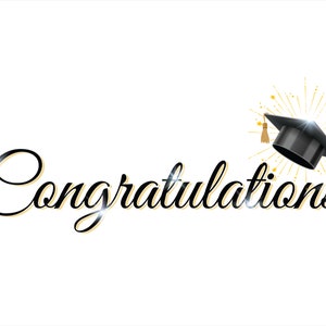 Druckbarer GRADUATION Umschlag • Sofortiger Download • Digital Bearbeitbar