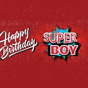 Druckbarer HAPPY BIRTHDAY BOY Umschlag • Sofortiger Download • Digital Bearbeitbar