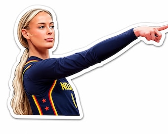 Sophie “Finger Pointing” Cunningham Funny WNBA Sticker | Fever