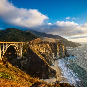 Sunset at Bixby Bridge