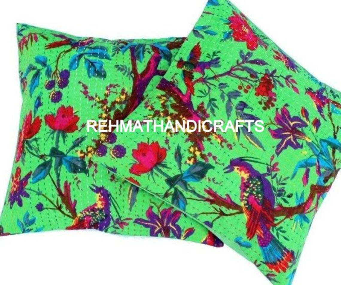 Indian Pillow Covers Decorative Home Decor Pillow Sofa Pillow Etsy