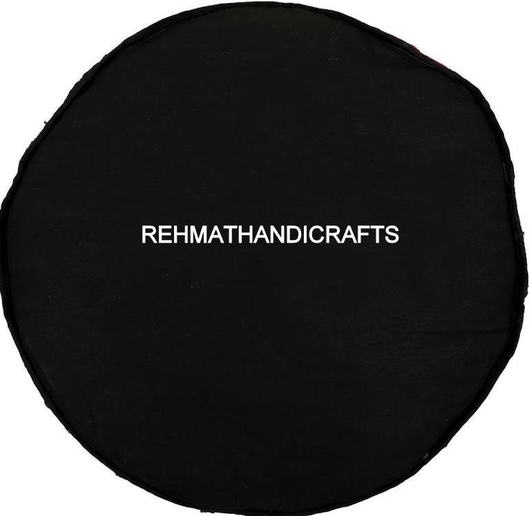 Indische Patchwork Bean Taschen Boho Großer Osmanischer Pouffe | Etsy