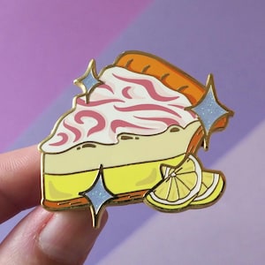 Lemon Meringue Pie Enamel pin