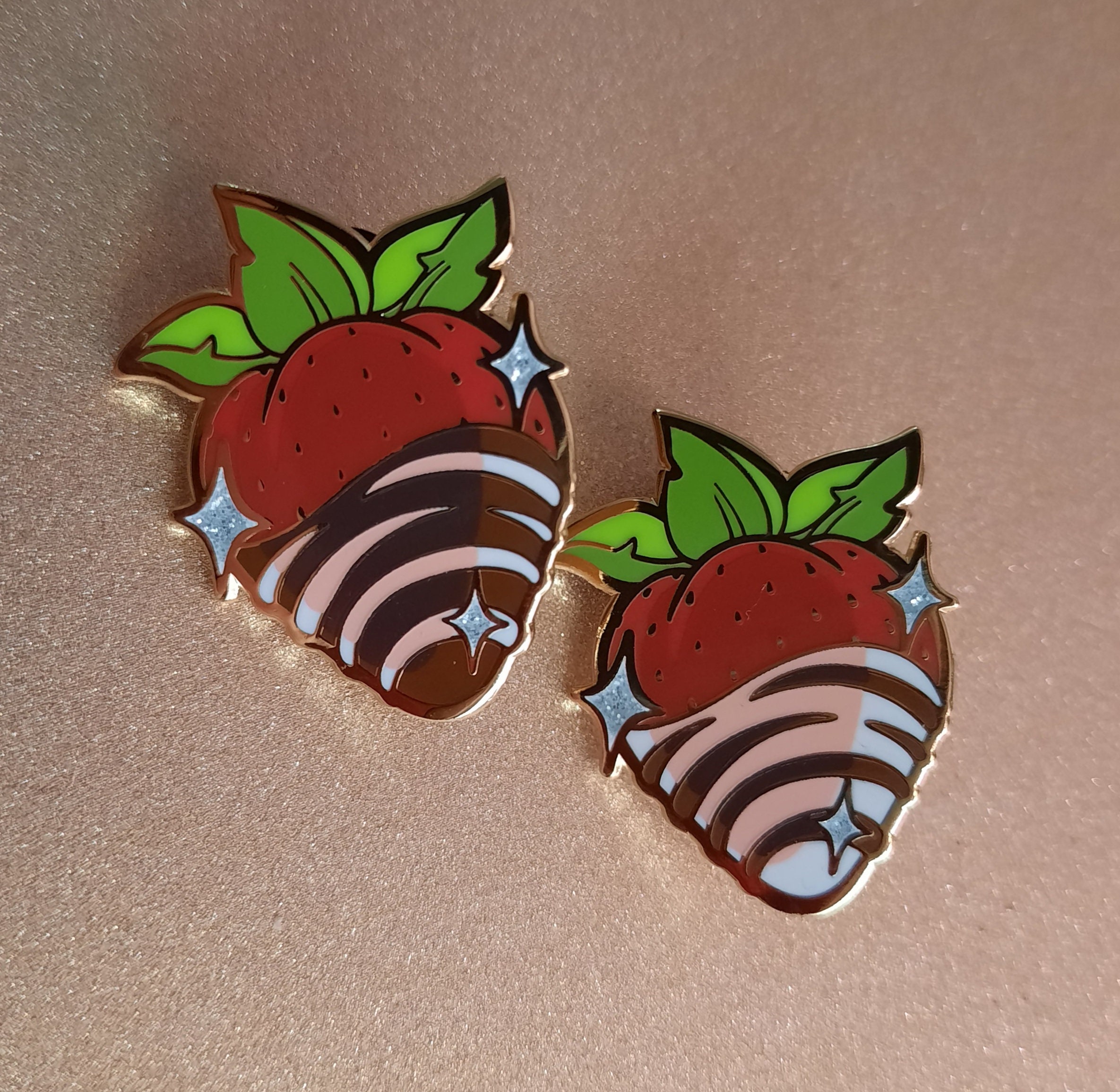 赤いチョコレートイチゴ - Etsy 日本