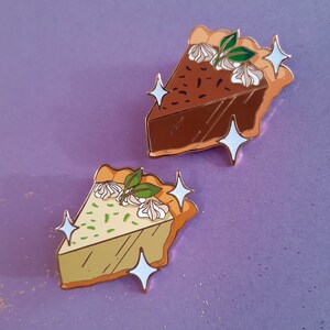Key Lime Pie Enamel Pin - Etsy