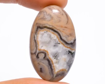 Loose Gemstone B-301 Natural Coffee Bean Jasper Cabochon..Wire Wrap Pendant Cabochon..For Jewelry..Marquise Shape 42X19X6 mm 37.70 Ct