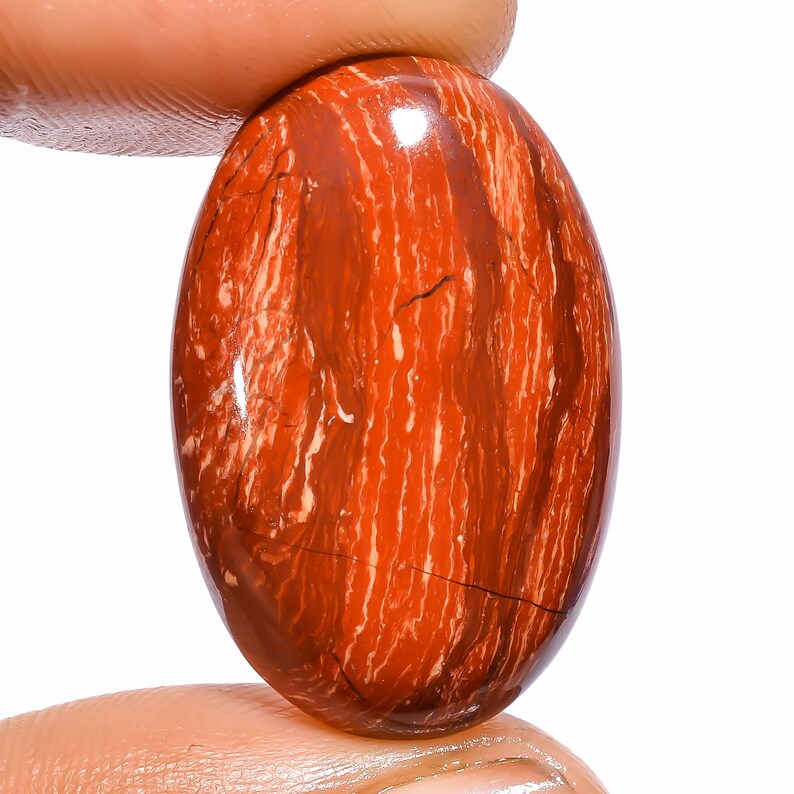 Gorgeous Top Grade Quality 100/% Natural Snakeskin Jasper Oval Shape Cabochon Loose Gemstone For Making Jewelry 29 Ct 28X18X6 mm SZ-314