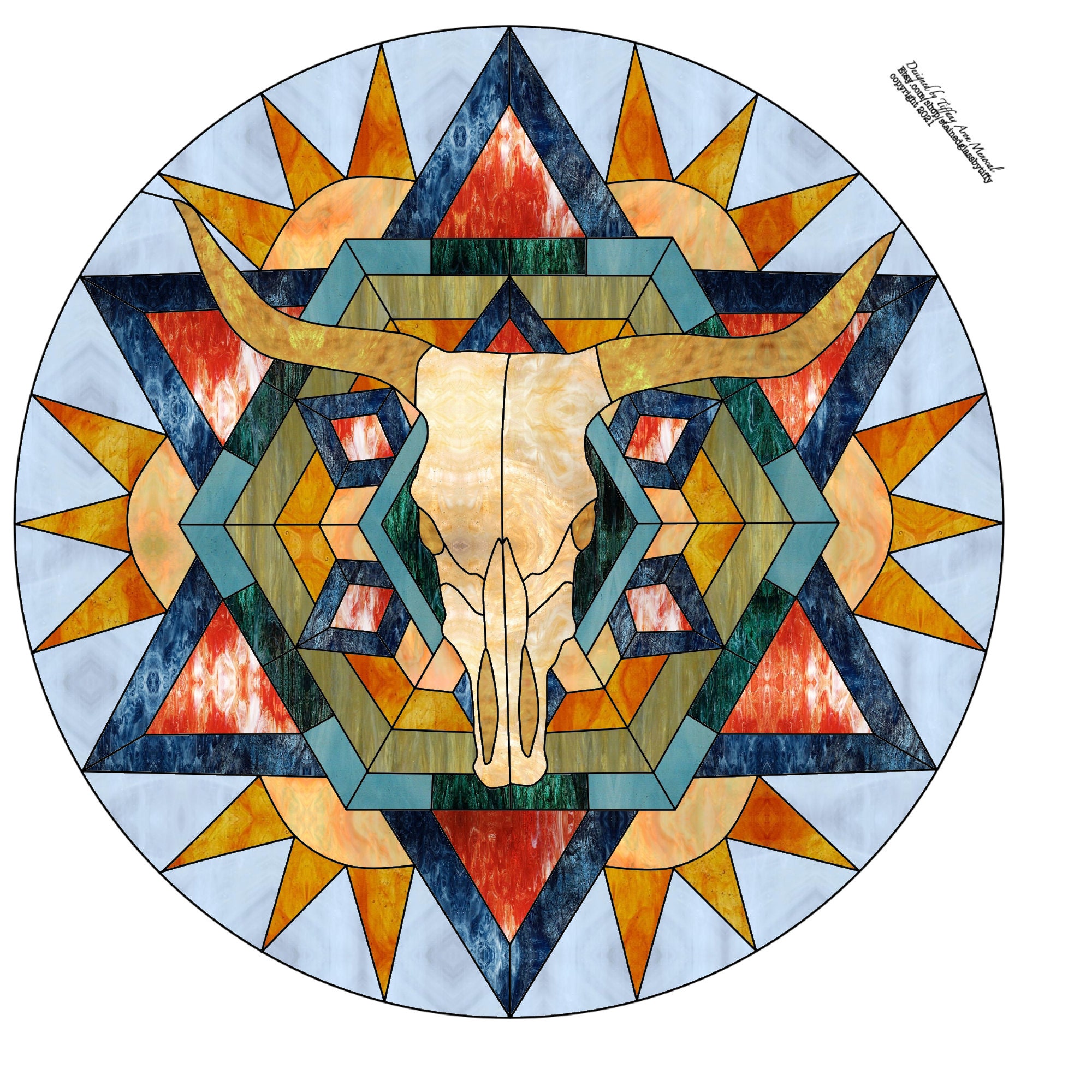 Southwest Stained Etsy