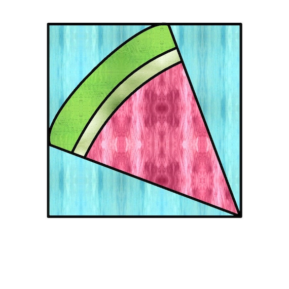 Spinner Stained Glass Pattern Digital Download