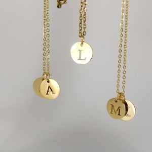 Letters/Initials Necklace/Stainless Steel/Jewelry/Simple/Personalized Gift/Pendant/Chain/Necklace