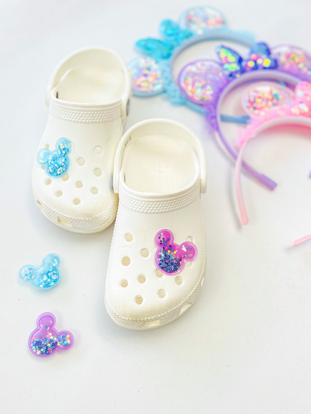 Mikey Croc Charms Shoe Jewels Shoe Accessories Disney Etsy