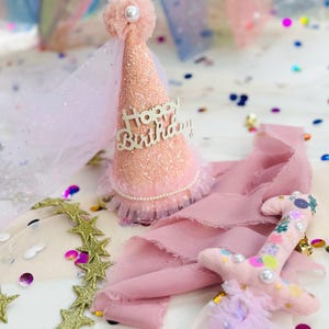 Pearl Pink & Bloom Cascade Crown
