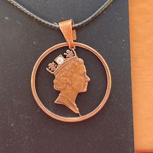 Queen Elizabeth Pendant with Zircon