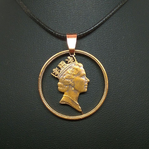 Queen Elizabeth's Royal Cypher Necklace EIIR Necklace Etsy