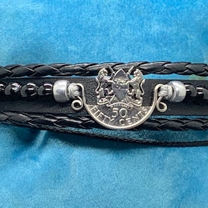 Bracelet, 50 Cent World Coin came from Kenya, 1966