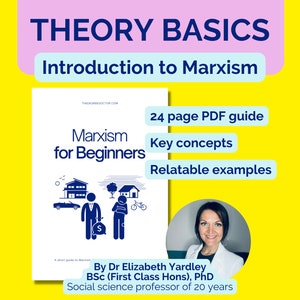 Sociology Revision Notes: A Beginner's Guide to Marxism, afdrukbare pdf voor afgestudeerde studenten sociale wetenschappen