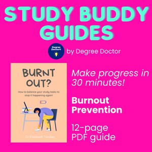 Student Burnout Prevention Guide: ADHD & Anxiety (PDF)