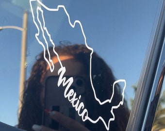 Mexico car decal