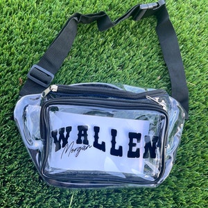 Morgan Wallen | stadium approved clear bag