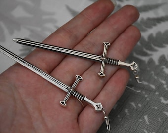 Large Sword earrings