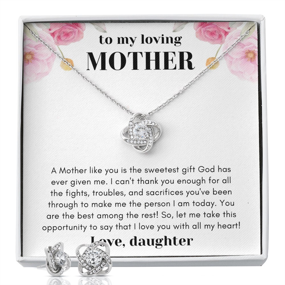 Mother Daughter Necklace-birthday or 