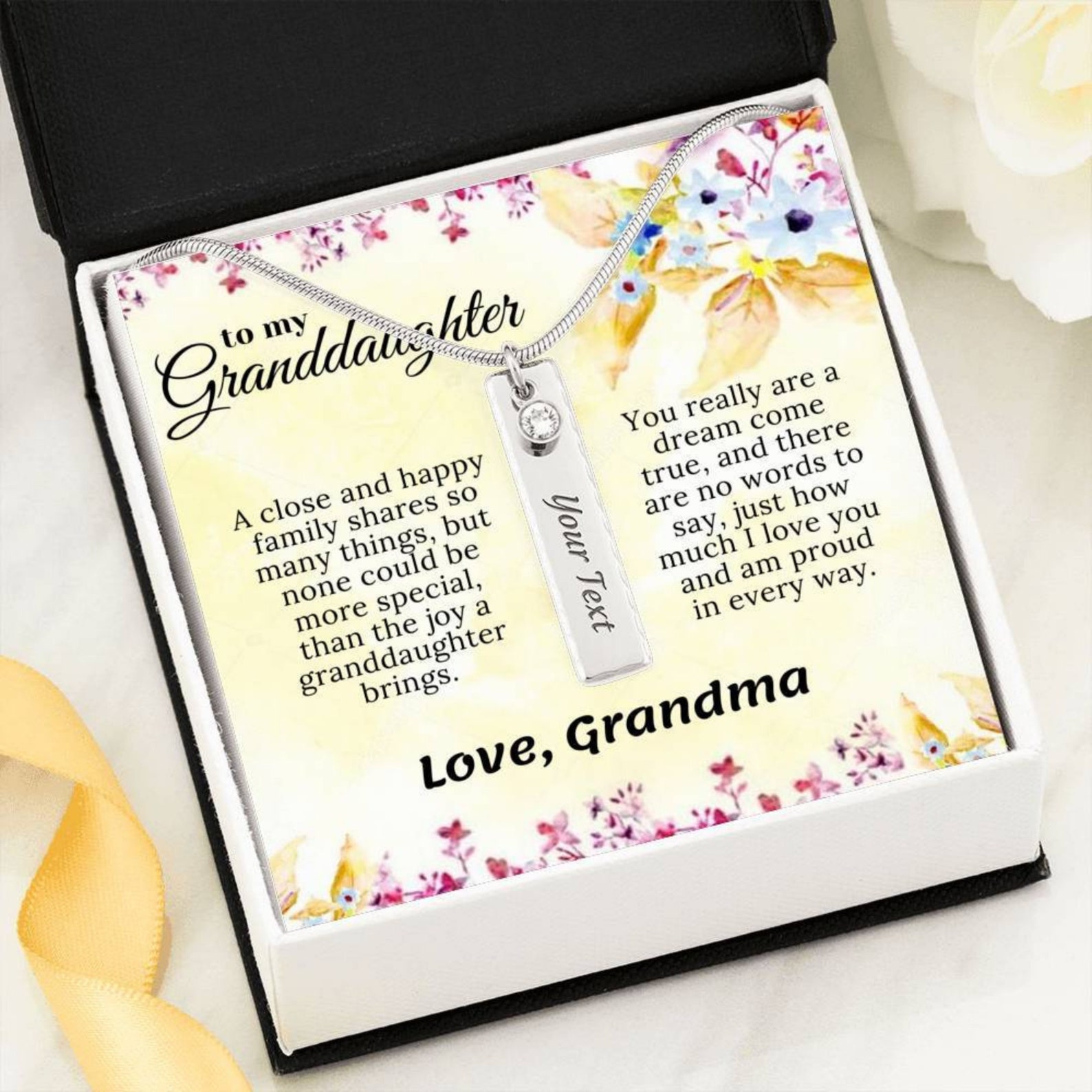 Grandmother & Granddaughter NecklaceGift for Granddaughter Etsy
