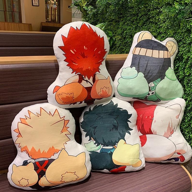 My Hero Academia Figure Plush Deku Action Collection Super Etsy