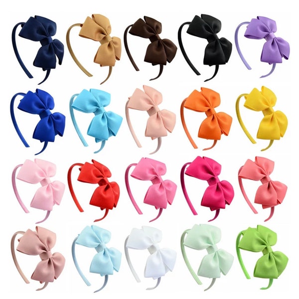 Toddler Girl Headband, Little Girl Headband, Headbands for Girls, Cute Headbands, Girl Kids Headbands (20 colors)