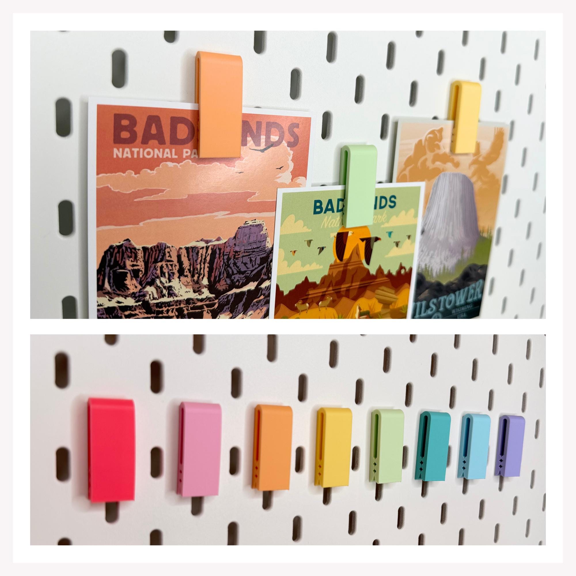 DISCONTINUED Paperclip in 3 Styles and 11 Colors - Ikea Skadis