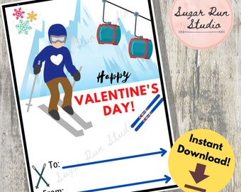 Skier Postcard Ski Utah Ski Sundance Park City Snow Lover Ski Card Ski Gift Skier Gift Utah Gift Utahn