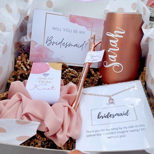 Cadeau de proposition de demoiselle d’honneur, Cadeau de demoiselle d’honneur personnalisé, serez-vous ma demoiselle d’honneur, Coffret cadeau de demoiselle d’honneur, Cadeaux de fête de mariage, Coffret cadeau de fête de mariage