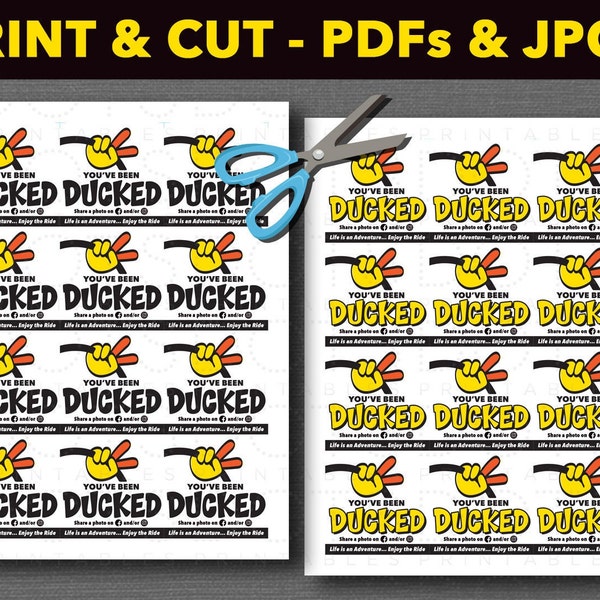 You Have Been Ducked Svg - Etsy UK