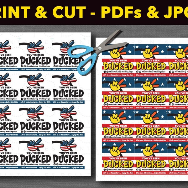 You Have Been Ducked Svg - Etsy UK